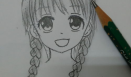 漫画少女的画法,描绘青春的笔触与色彩